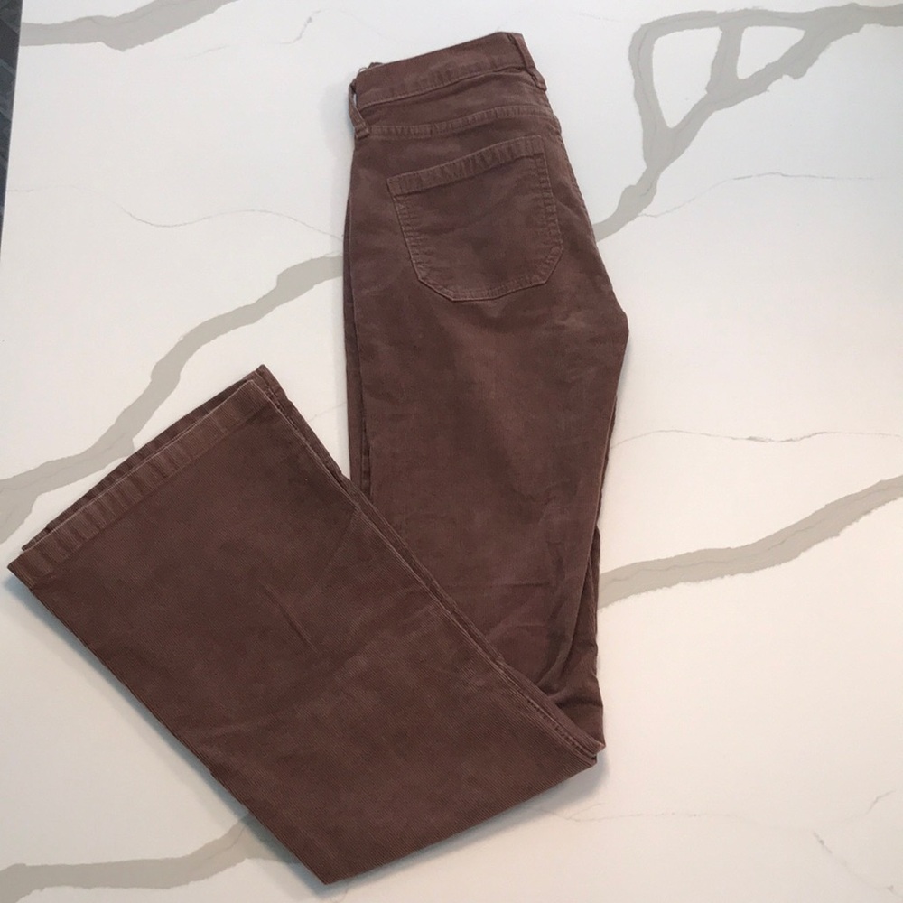 Gap 70’s Flare High Rise Corduroy Pants, Size 24 00